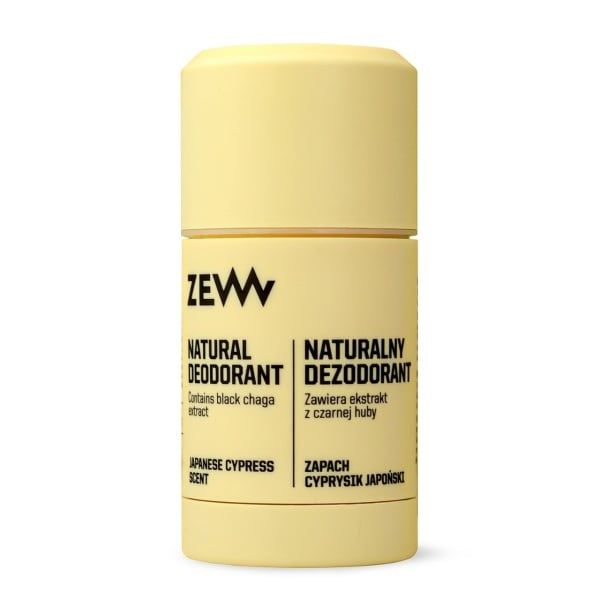 ZEW FOR MEN NATURAL pieštukinis dezodorantas, 80 g