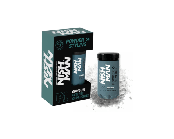 Nishman plaukų formavimo pudra P1 GUMGUM, 20g