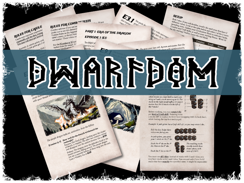 Dwarfdom: What Lies Before (preview)