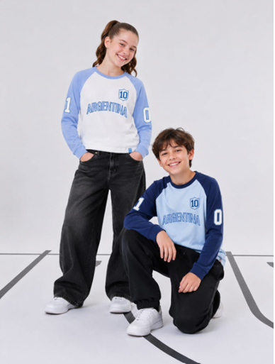 Remera Manga Larga Argentina 10