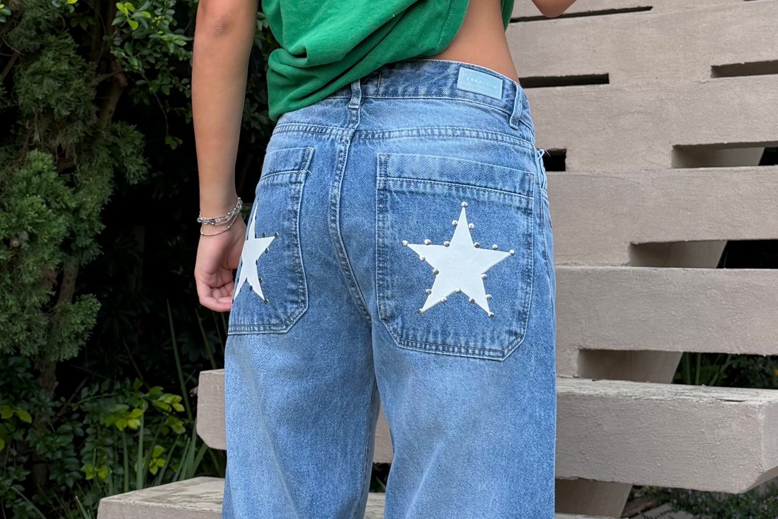 Jeans Baggy Star Celeste