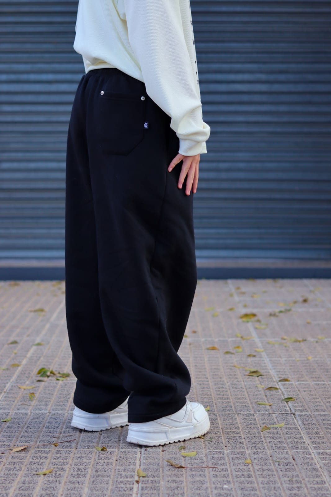 Pantalón Jogger Bomber Negro