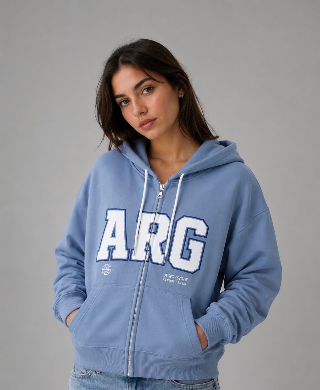 Campera con Capucha ARG