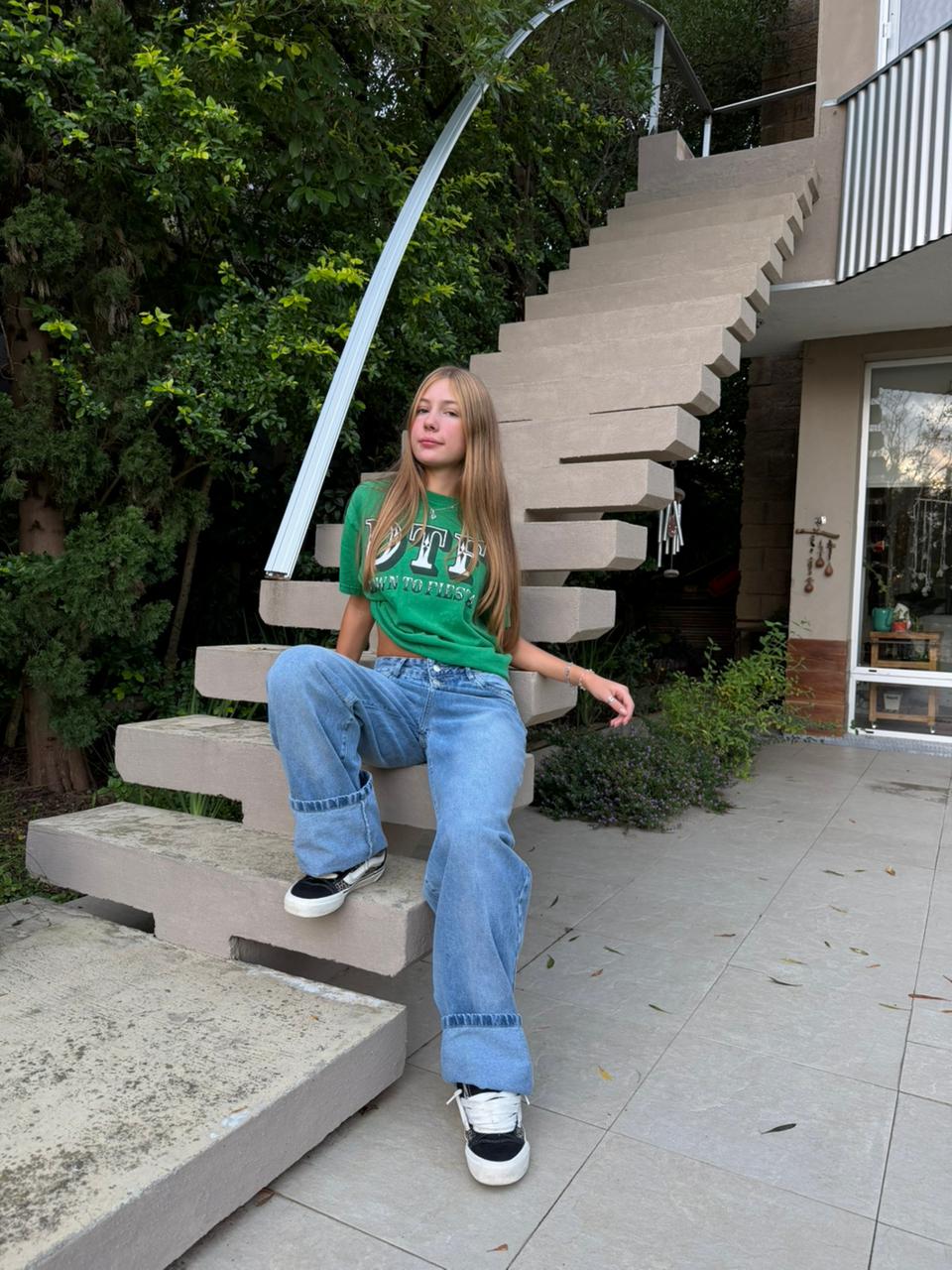 Jeans Baggy Star Celeste