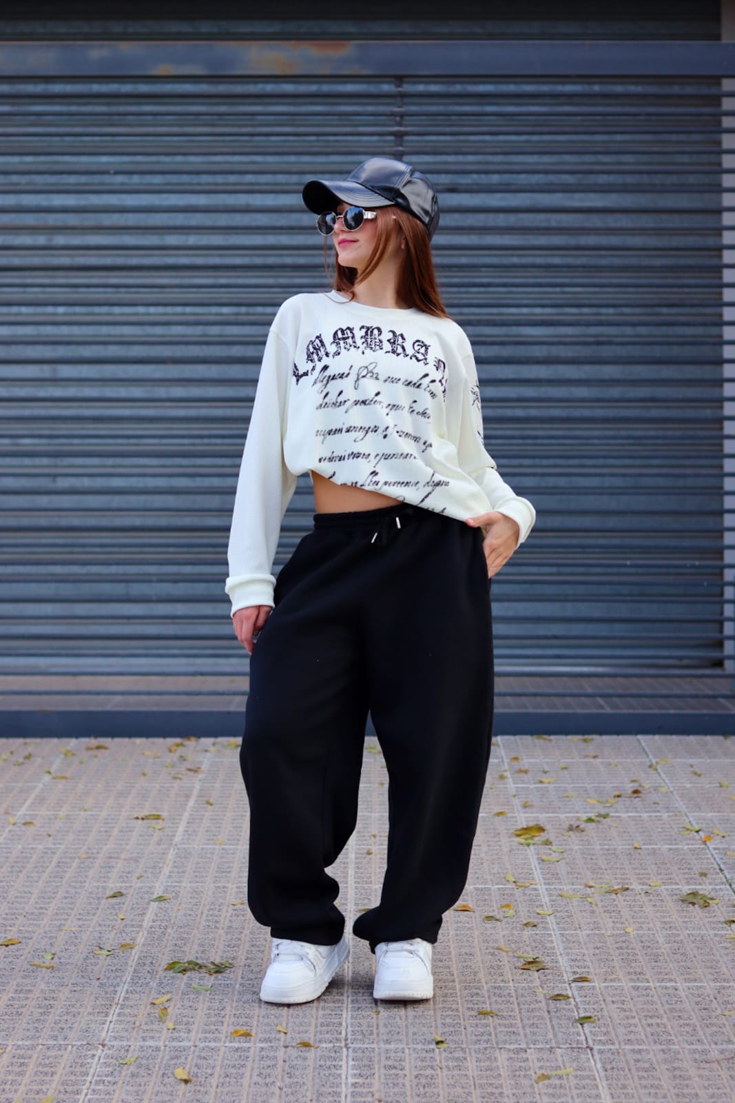 Pantalón Jogger Bomber Negro