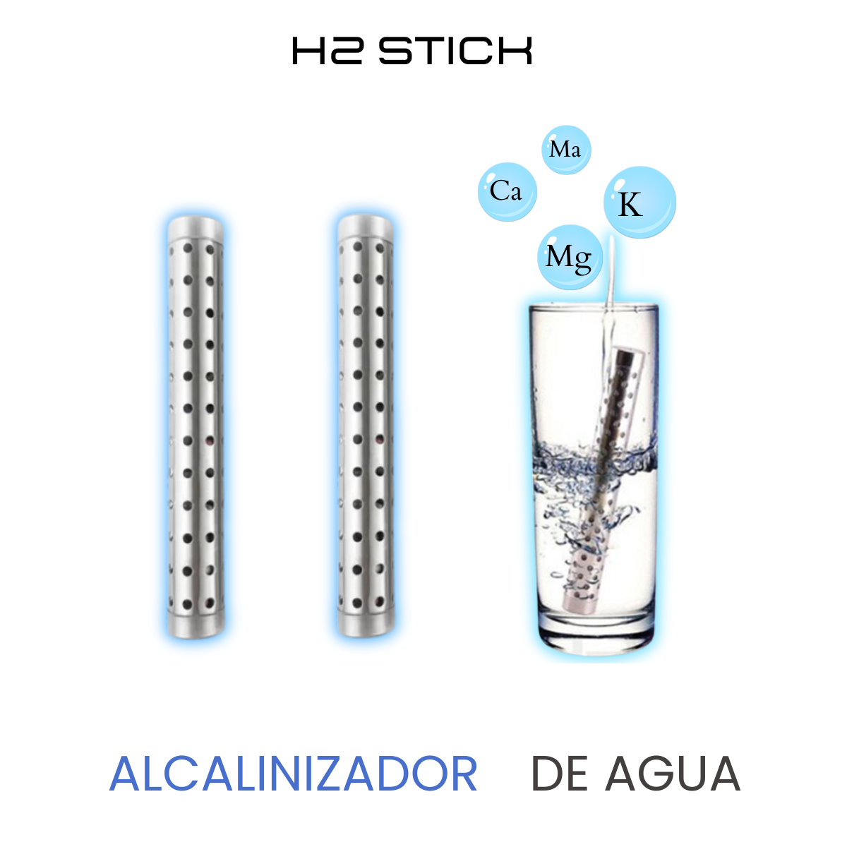 H2 STICK DUO ALCALINIZADOR
