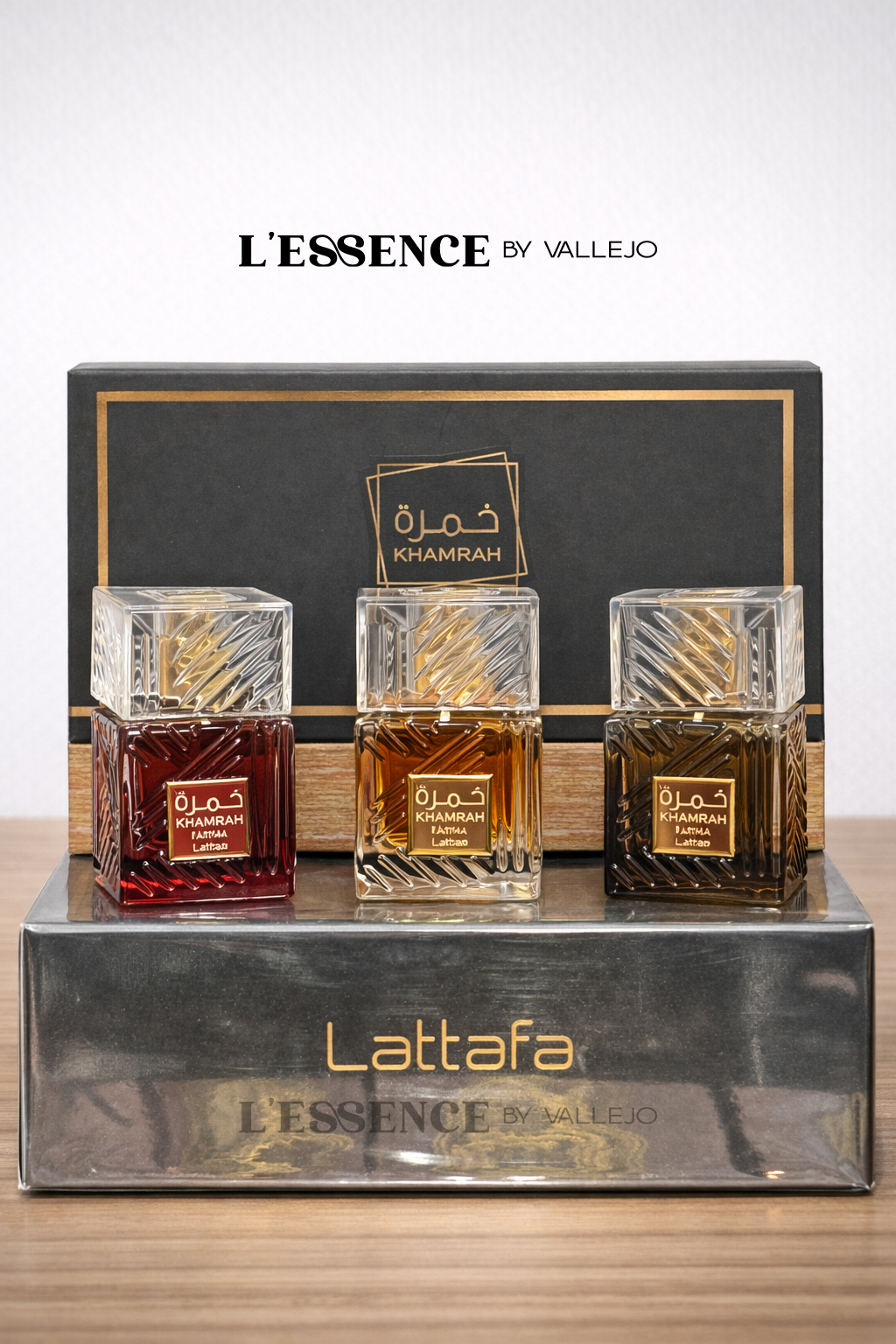 Estuche X3 Khamrah, Dukhan & Qahwa