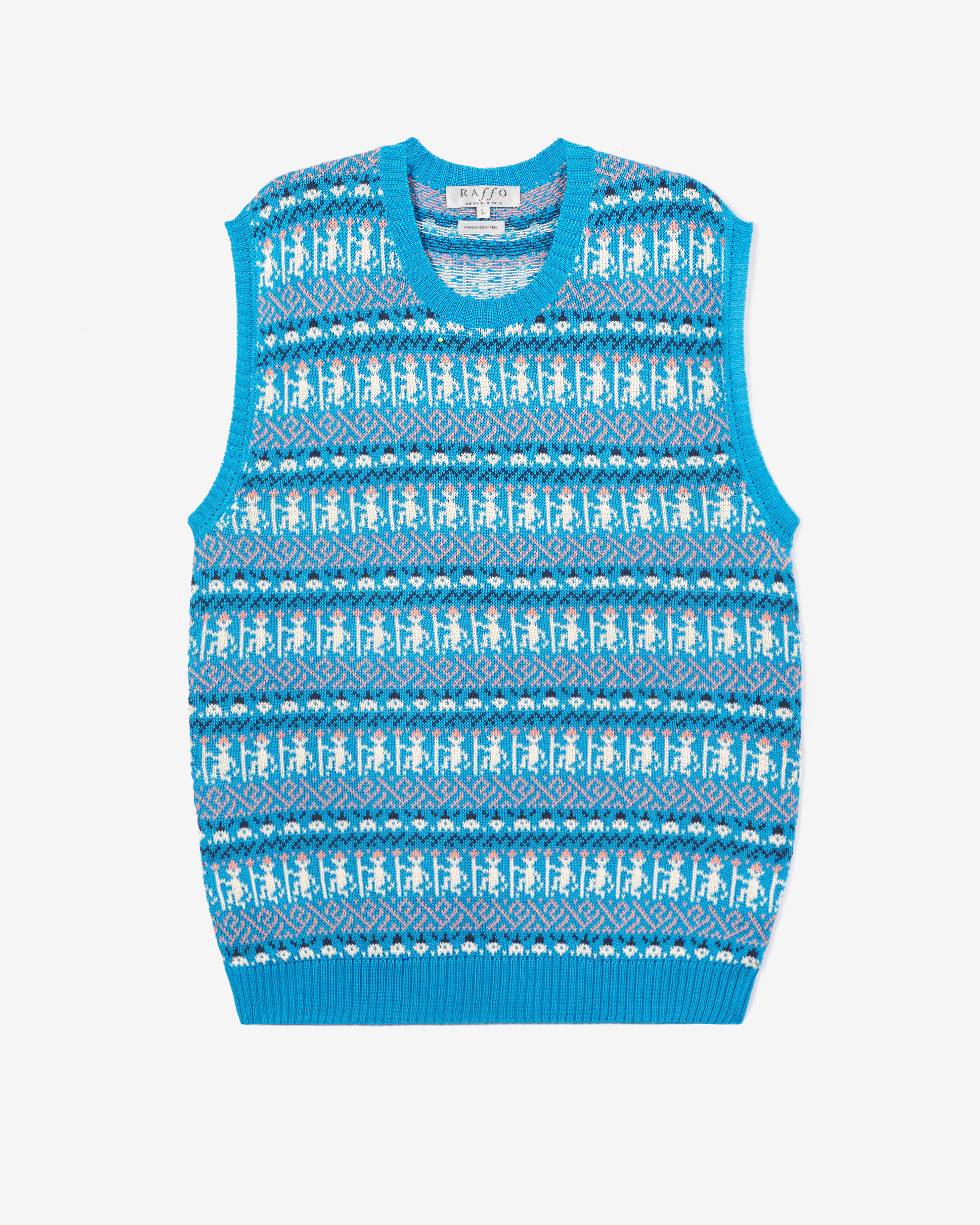 Vintage Knit "V" Vest