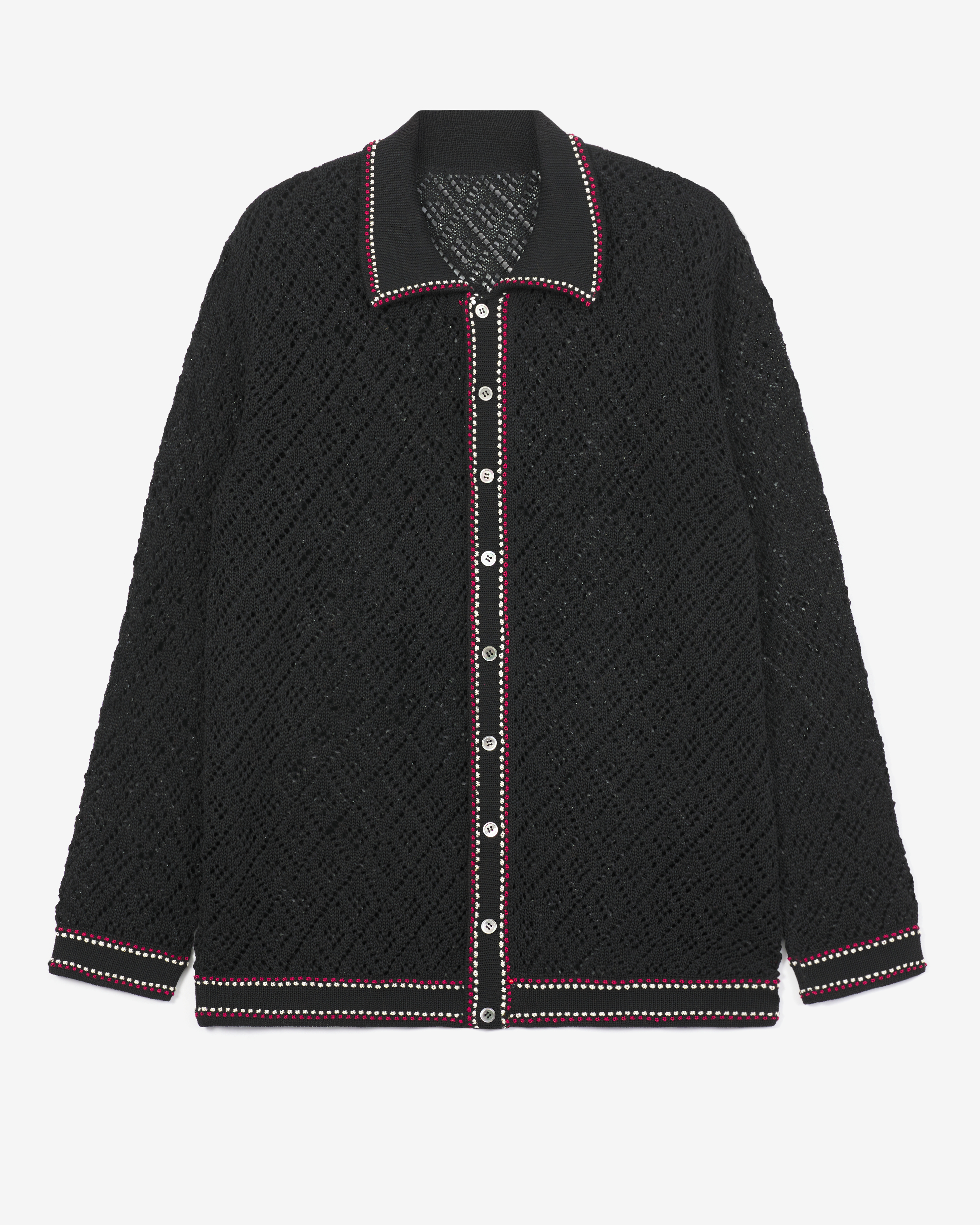 Men's Black Cardigan