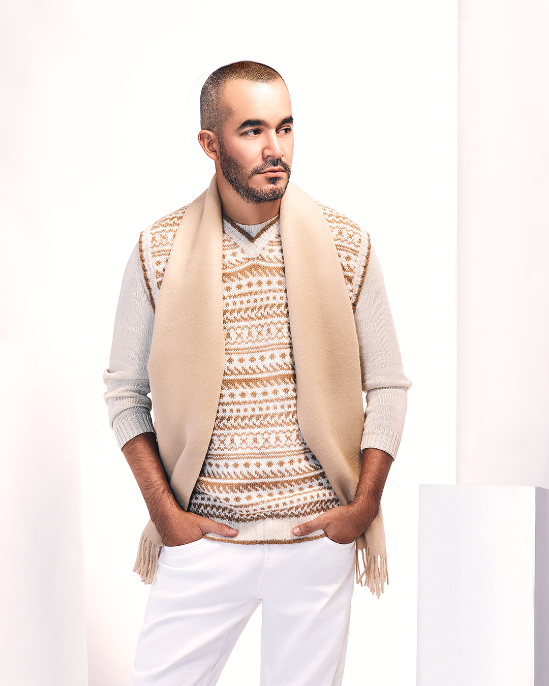Knitted Sweater Vest