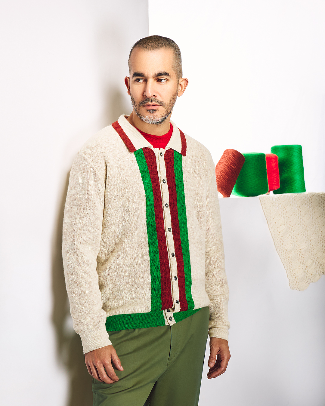 Stylish Men's Vintage Cardigan
