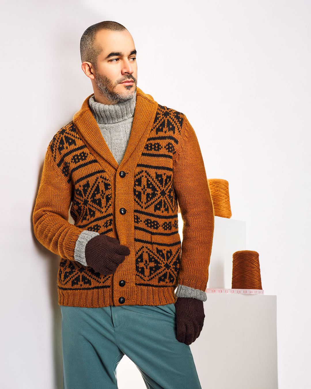 Hand-Knit Cardigan
