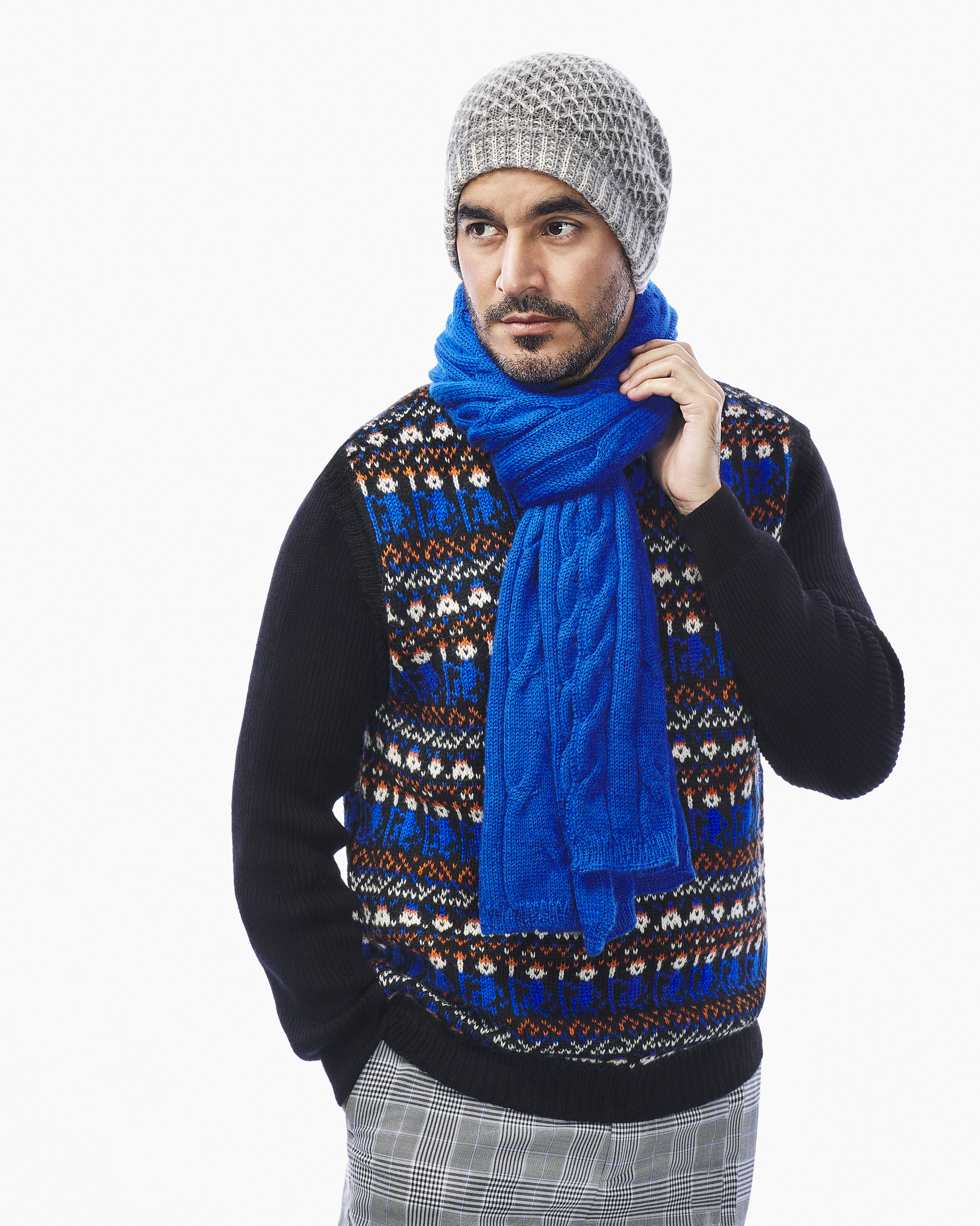 Knitted Sleeveless Sweater