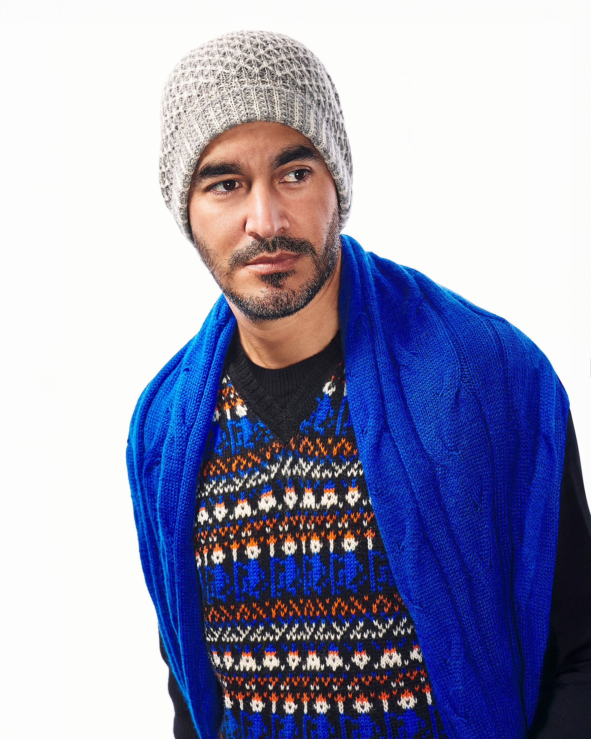 Knitted Sleeveless Sweater