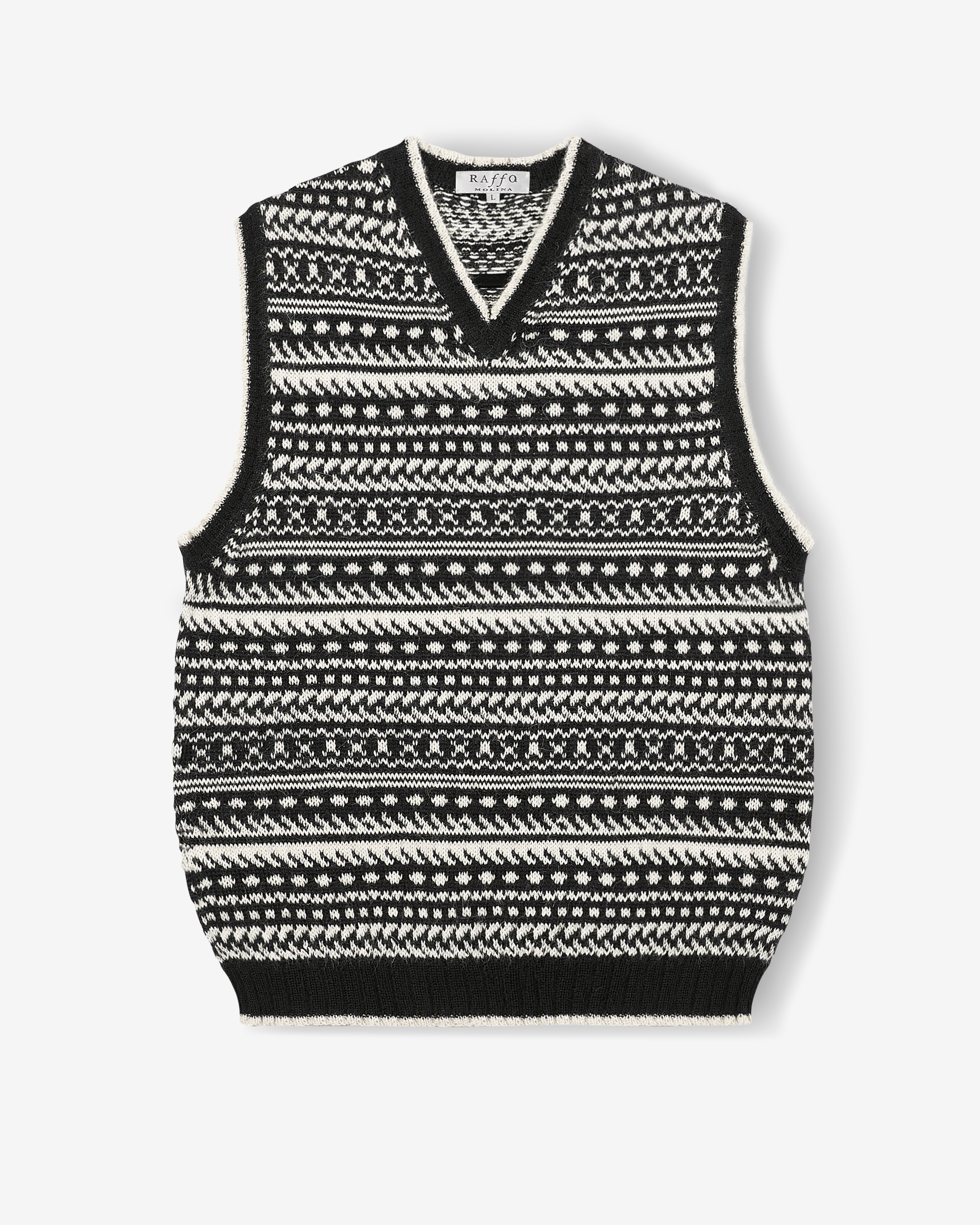 Men's Patterned V Vest