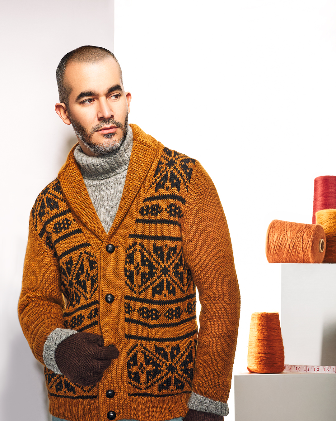 Hand-Knit Cardigan