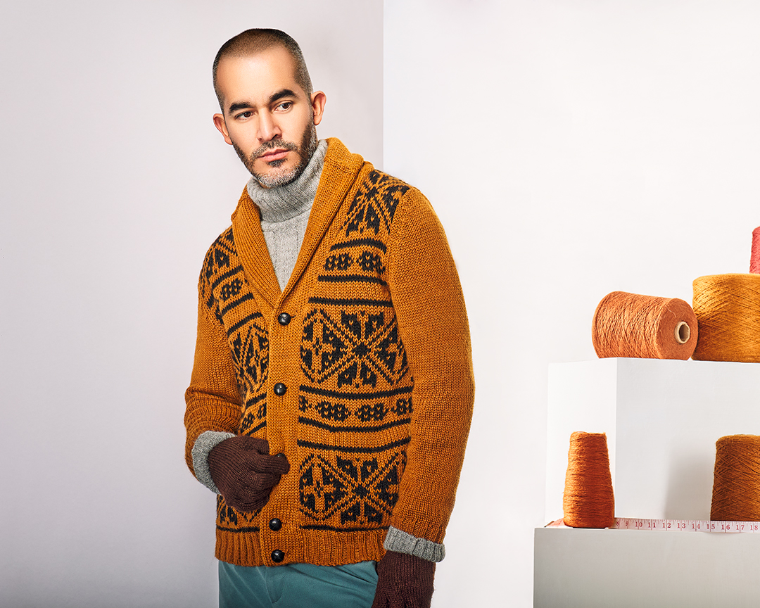 Hand-Knit Cardigan