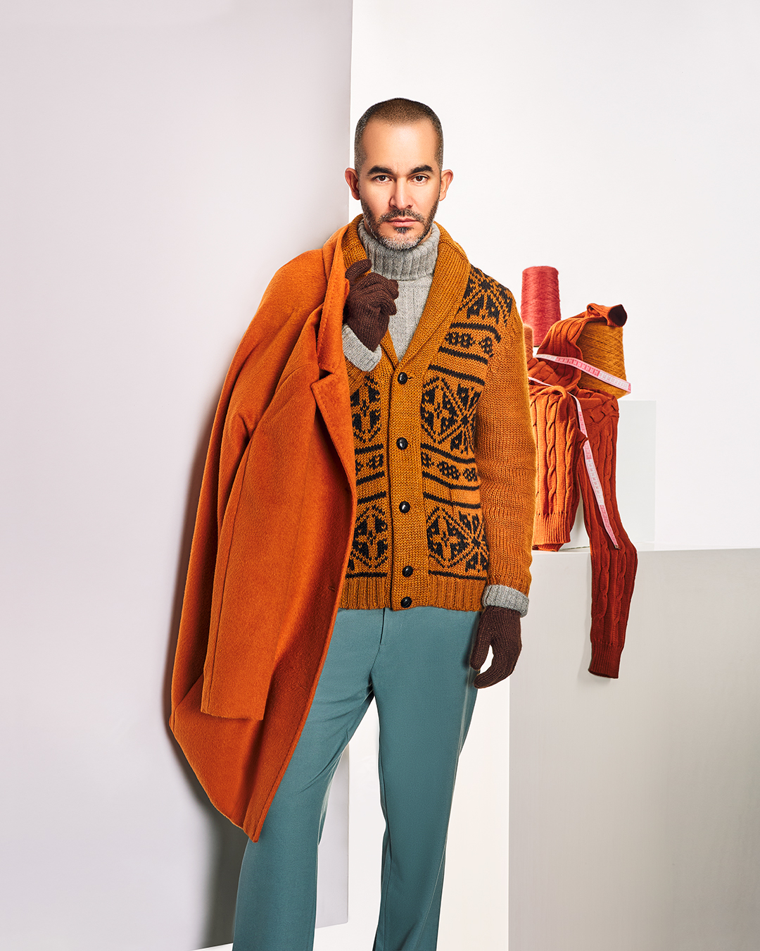 Hand-Knit Cardigan