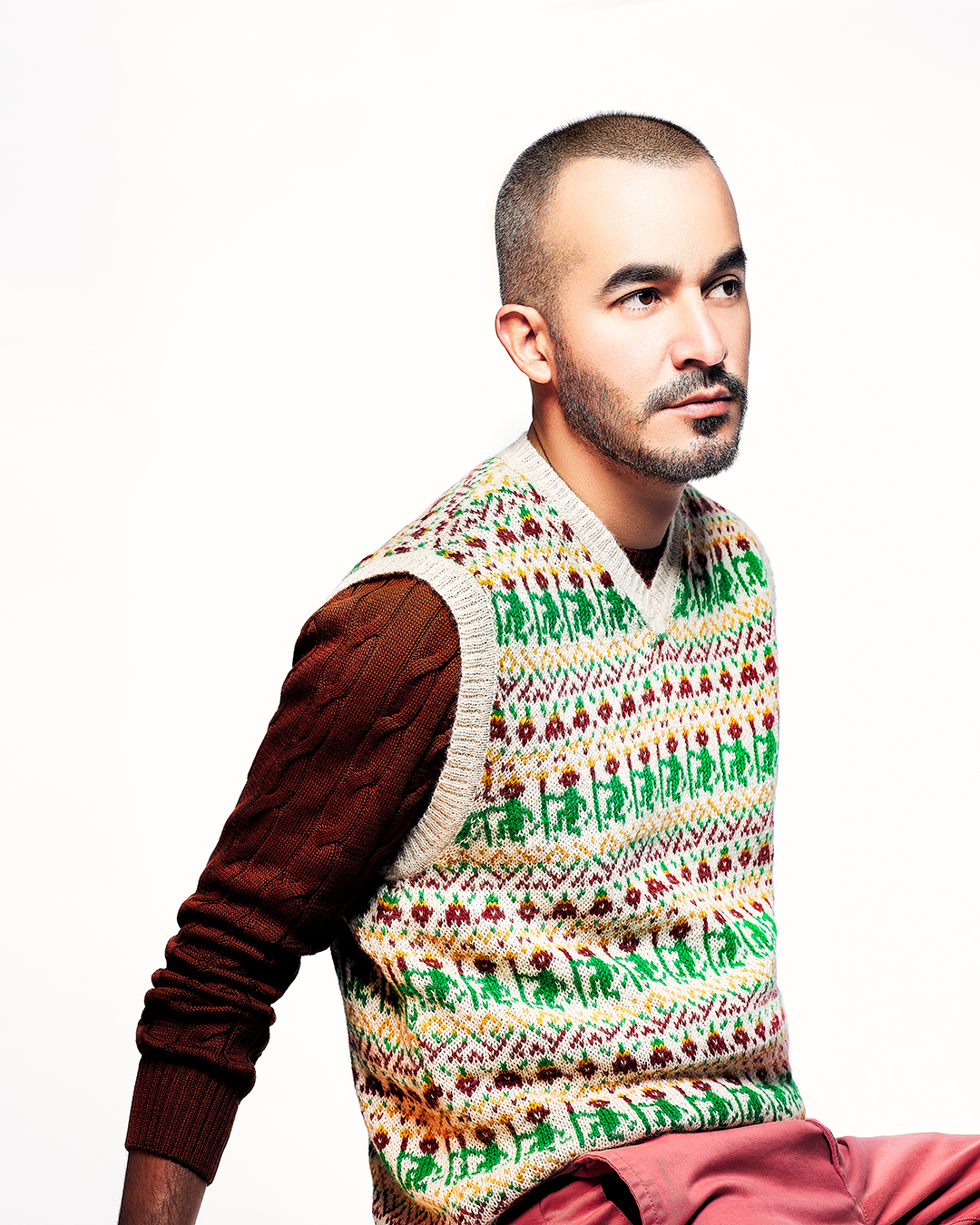 Vintage Knit Sweater Vest