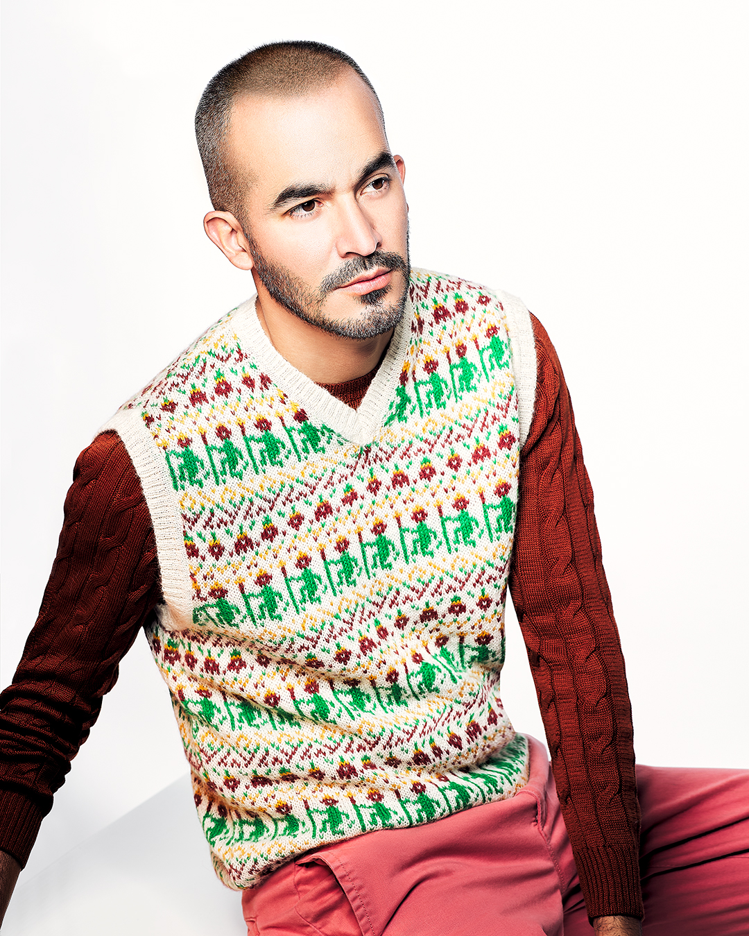 Vintage Knit Sweater Vest