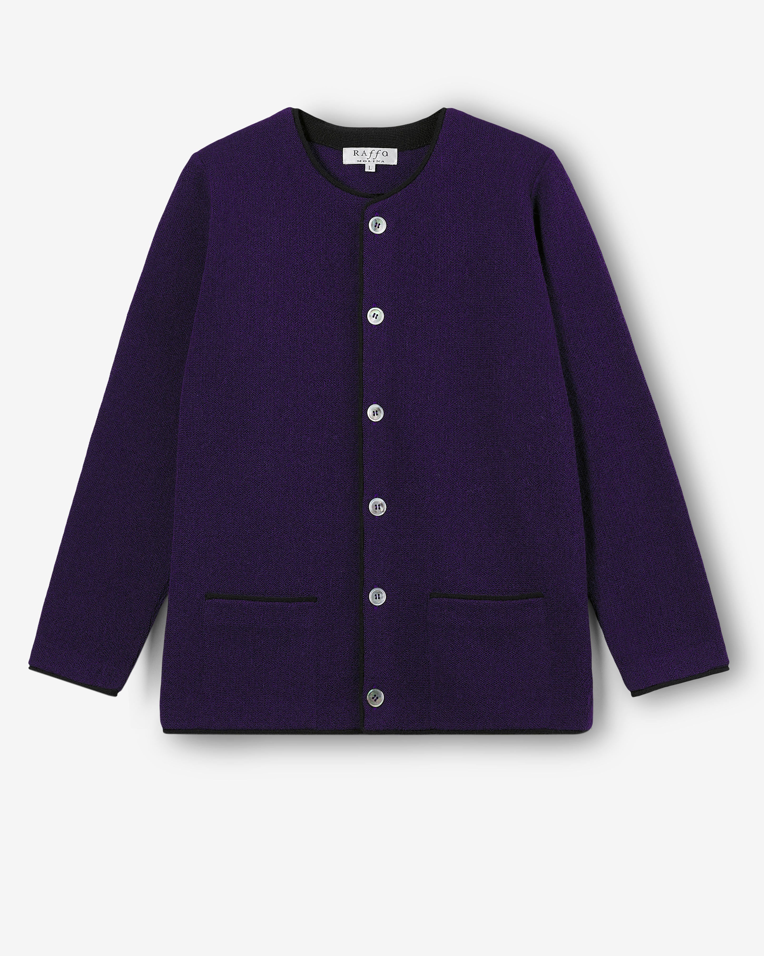 Men's Purple Cardigan