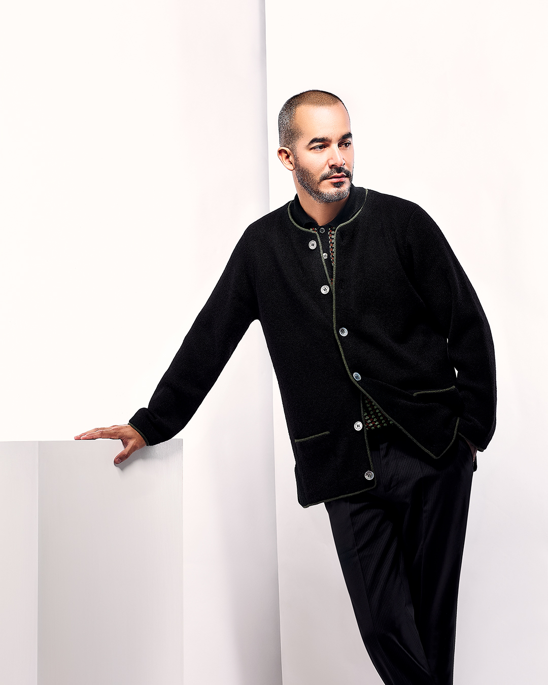 Men's Black Winter Coat