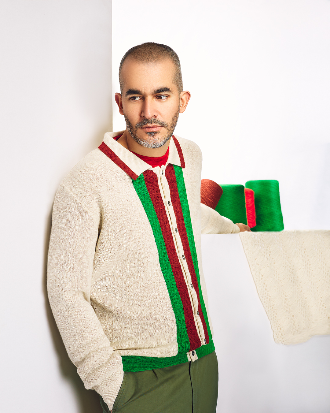 Stylish Men's Vintage Cardigan