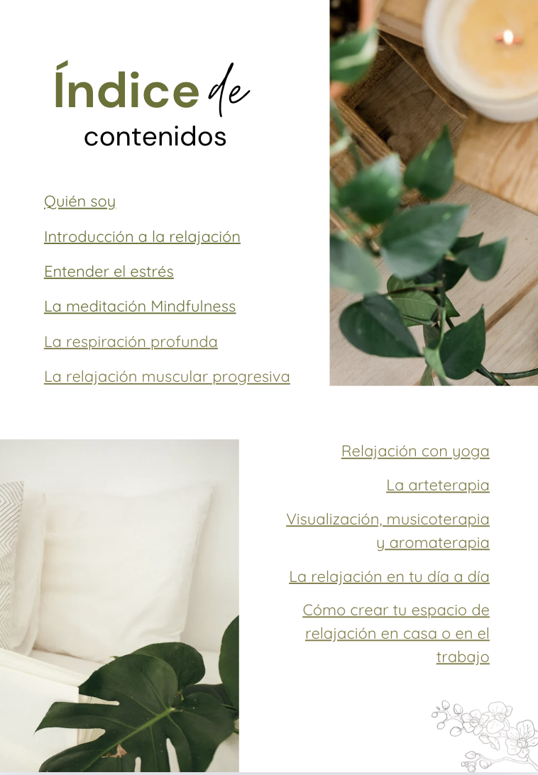 Guía de relajación diaria