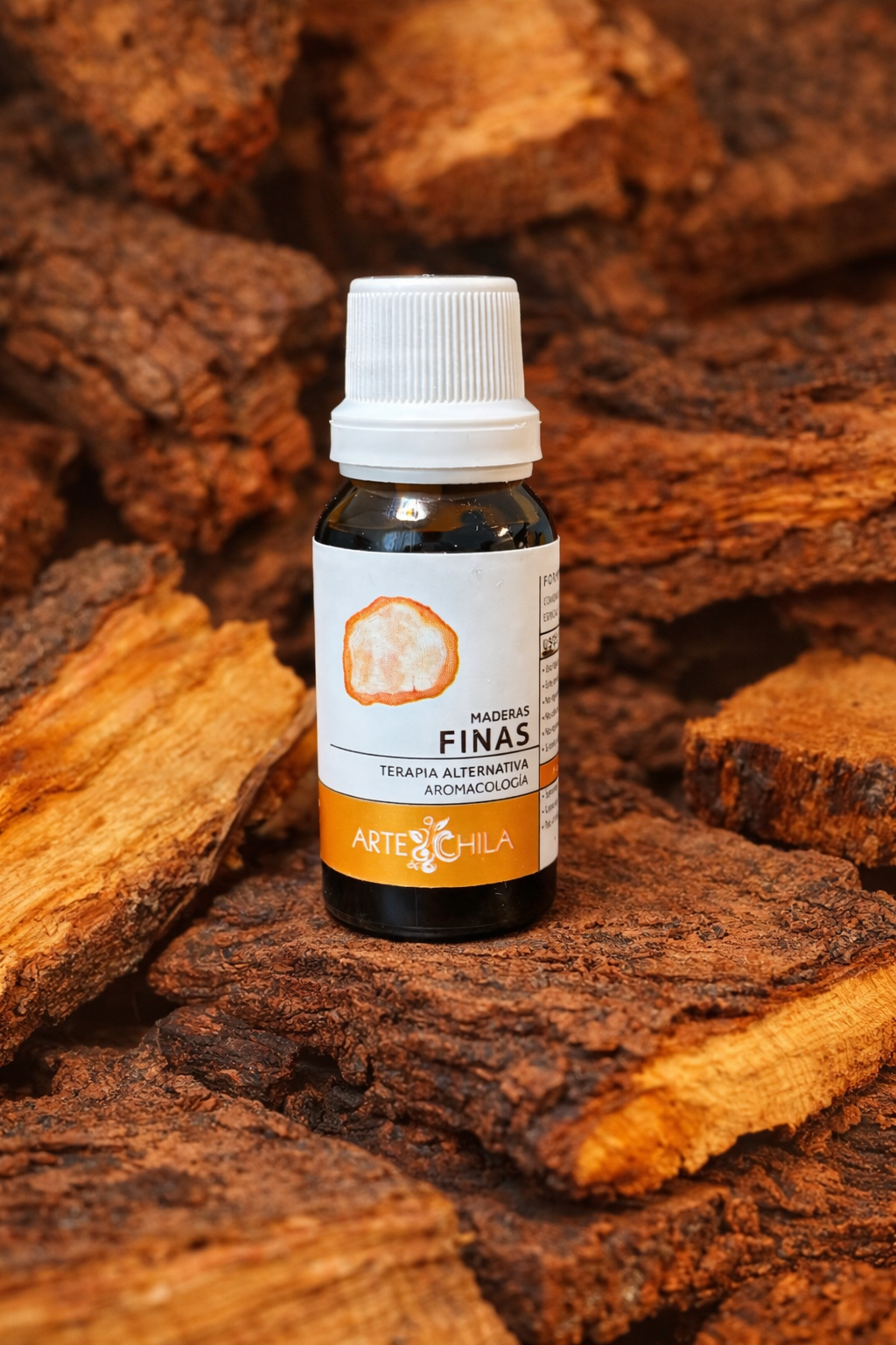 Aceite esencial de maderas finas