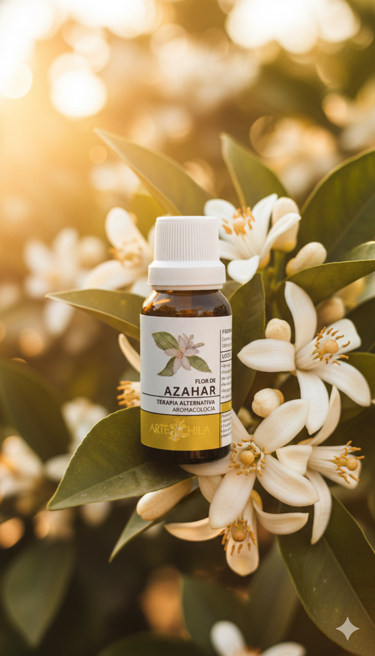 Aceite esencial de flor de azahar
