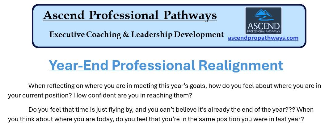 Year-End Professional Realignment Program