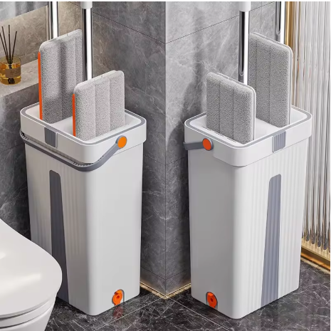 Self-Cleaning Mop and Bucket Set
