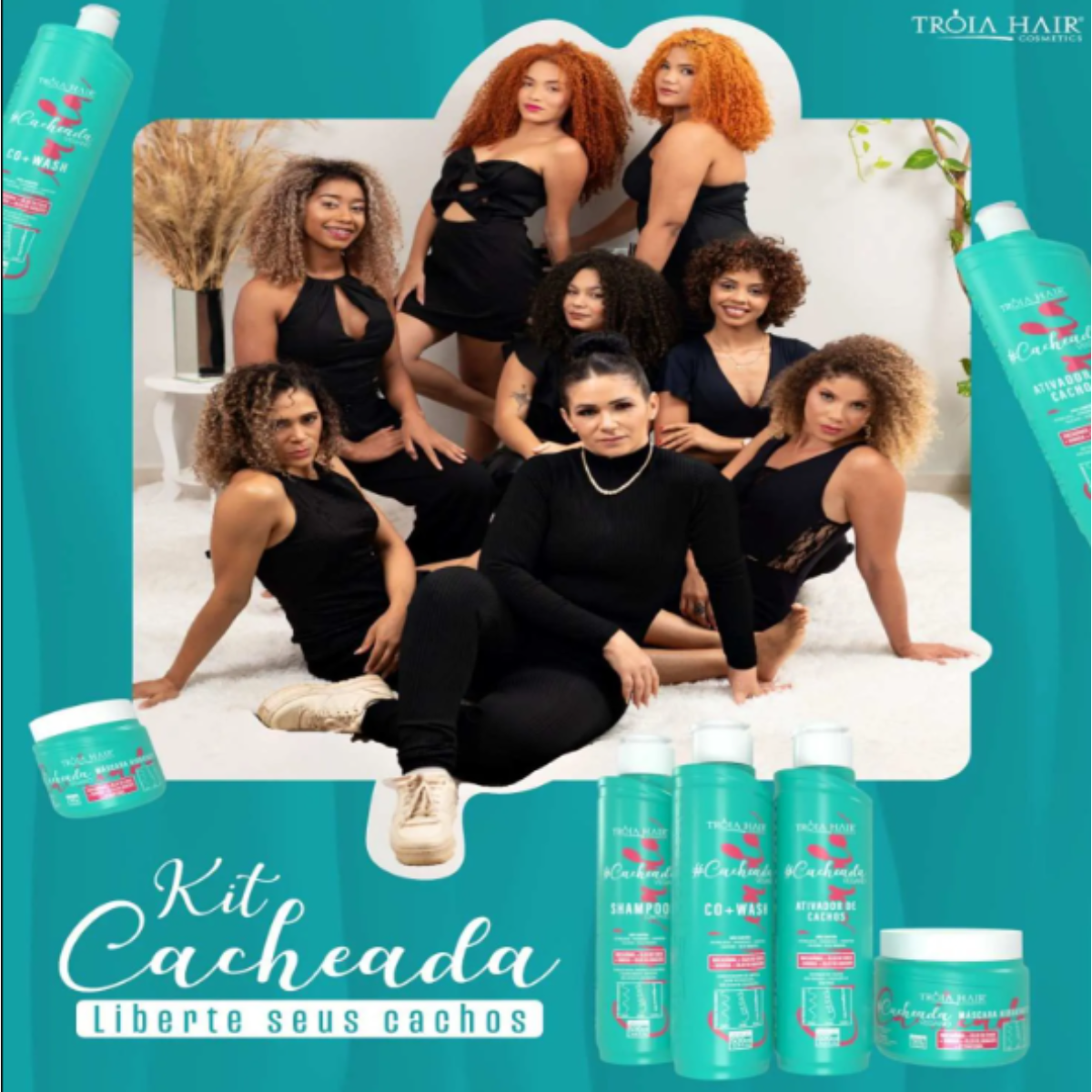 Co-Wash - Linha Cacheada 1000ml 