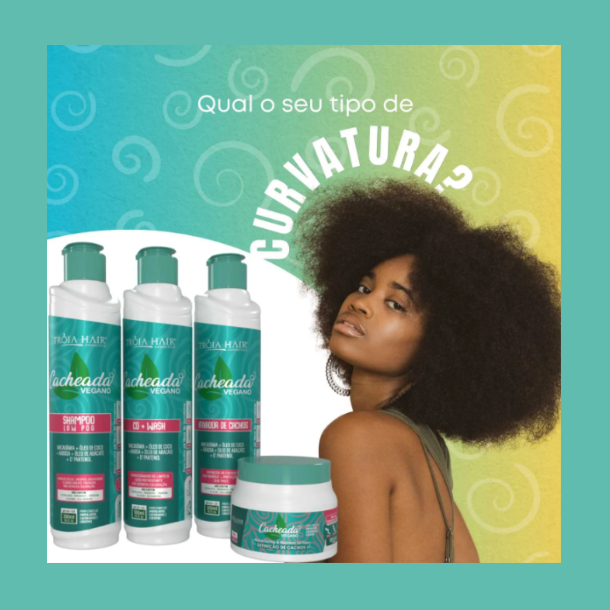 Shampoo Lowpoo - Linha Cacheada 500ml 