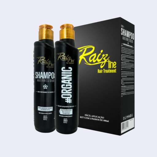 Kit Escova Progressiva Organic Raiz Line 300ml