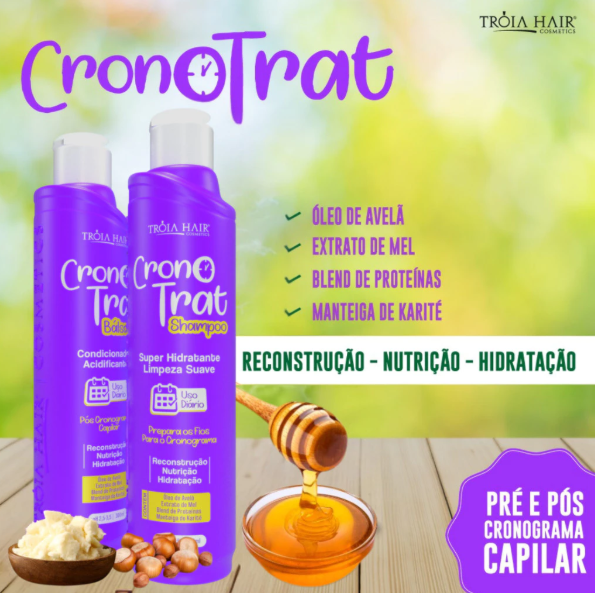 Cronotrat Shampoo e Bálsamo Condicionador 2 x 1000ml