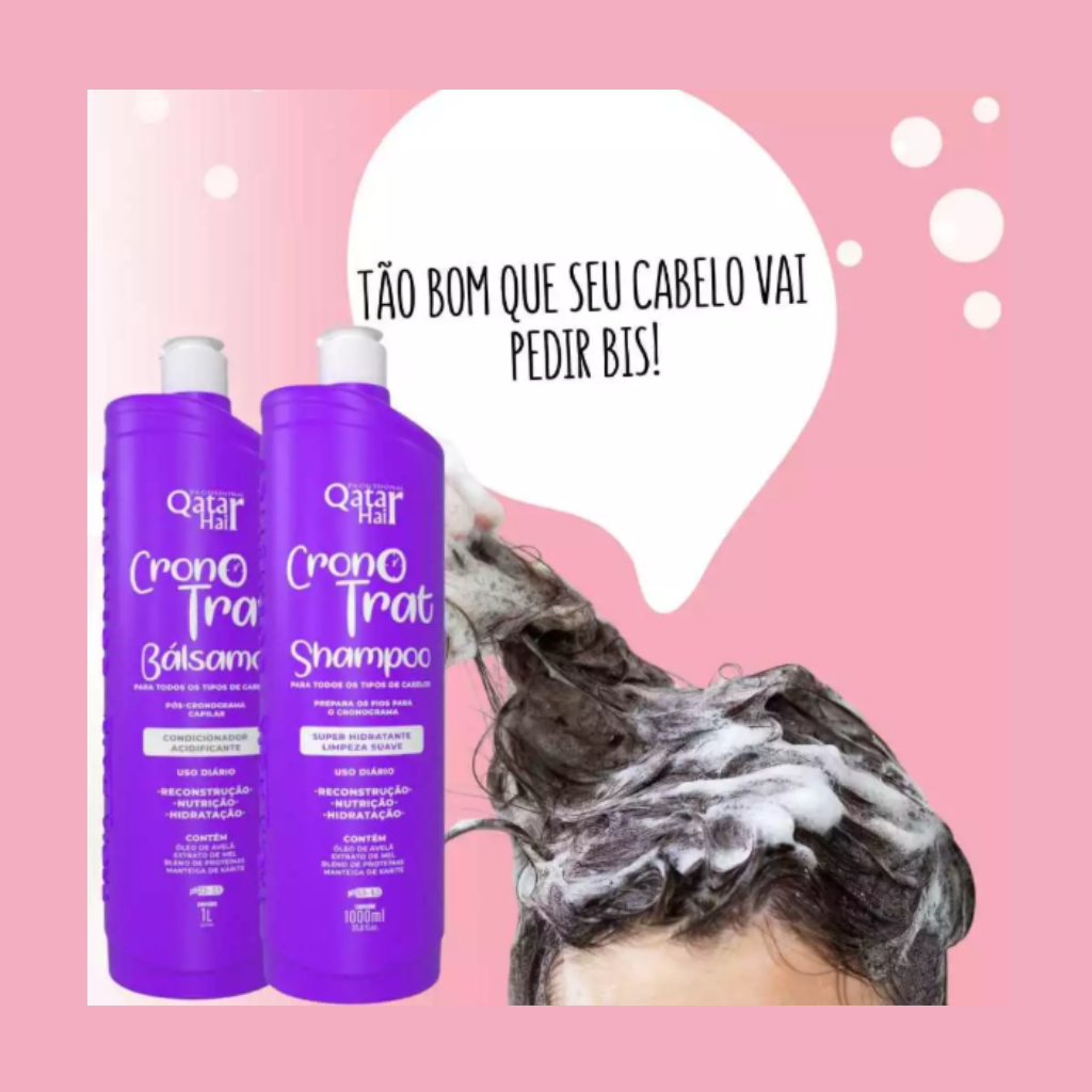 Cronotrat Shampoo e Bálsamo Condicionador 2 x 1000ml