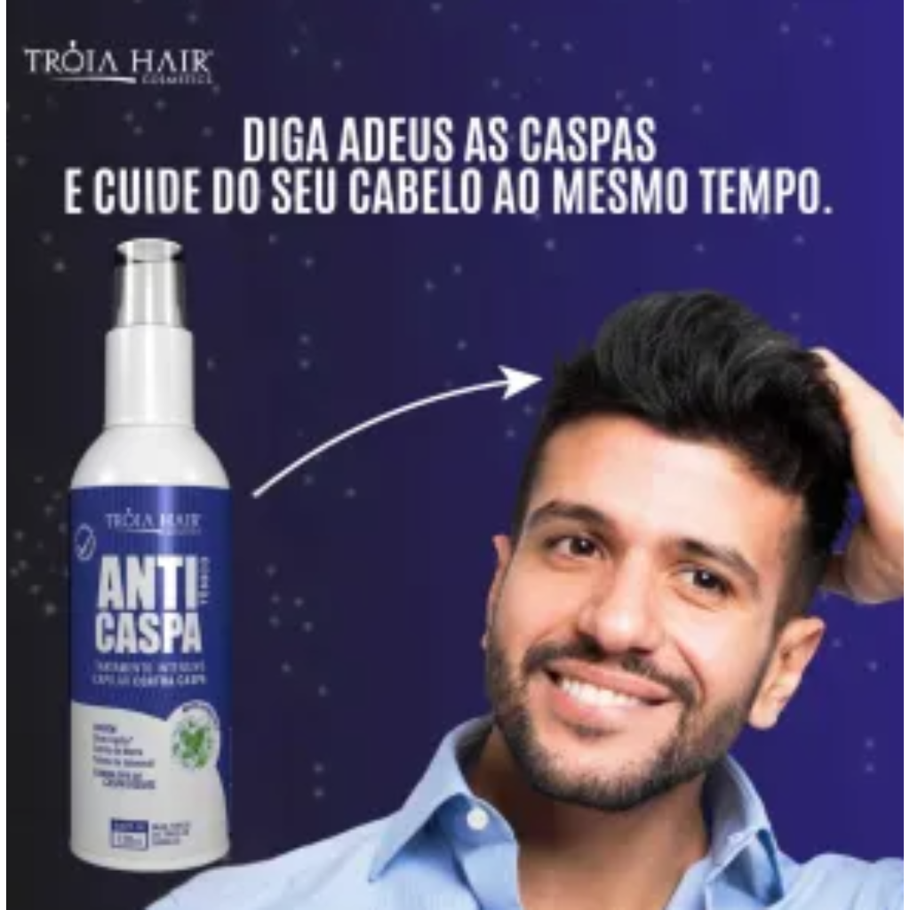 Tônico Anticaspa 120ml Tratamento Intensivo Para Caspa