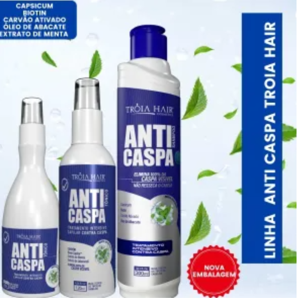 Tônico Anticaspa 80ml Tratamento Intensivo Para Caspa 