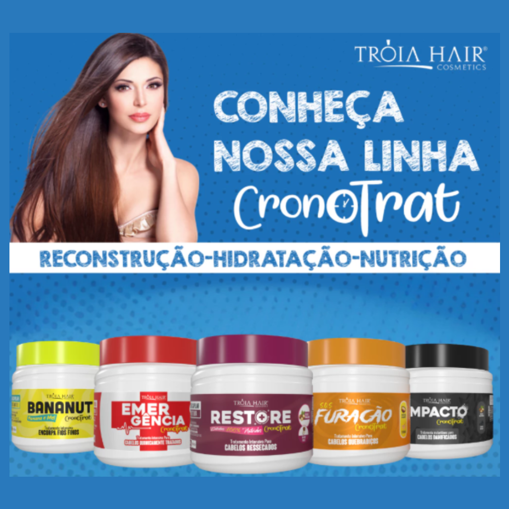 Máscara Hidratante Impacto Cronotrat  - 250g