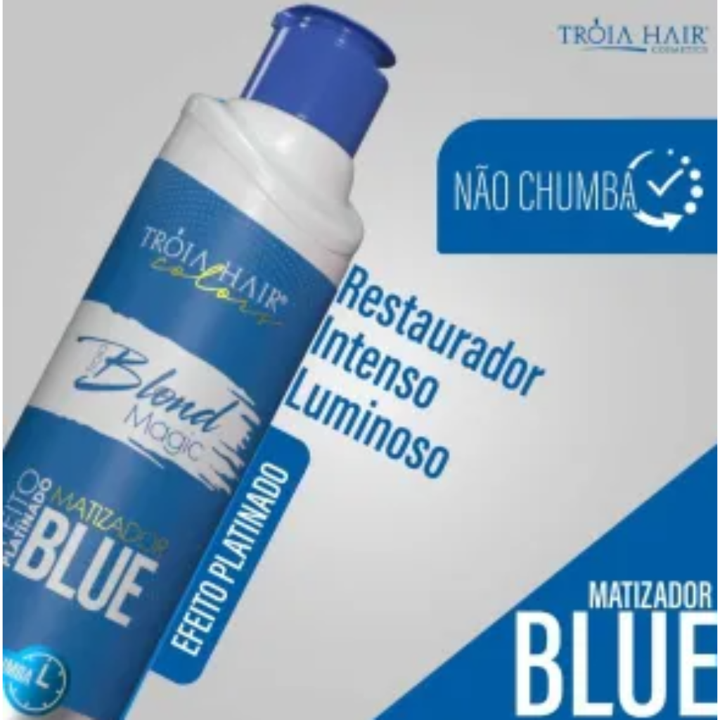 Blond Magic Blue Efeito Platinado - Máscara Matizadora 500ml
