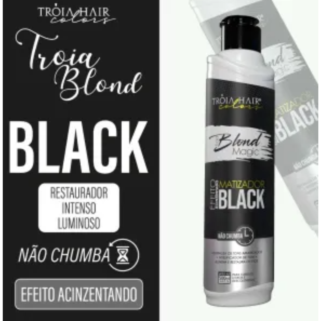  Blond Magic Black Efeito Acinzentado - Máscara Matizadora 500ml