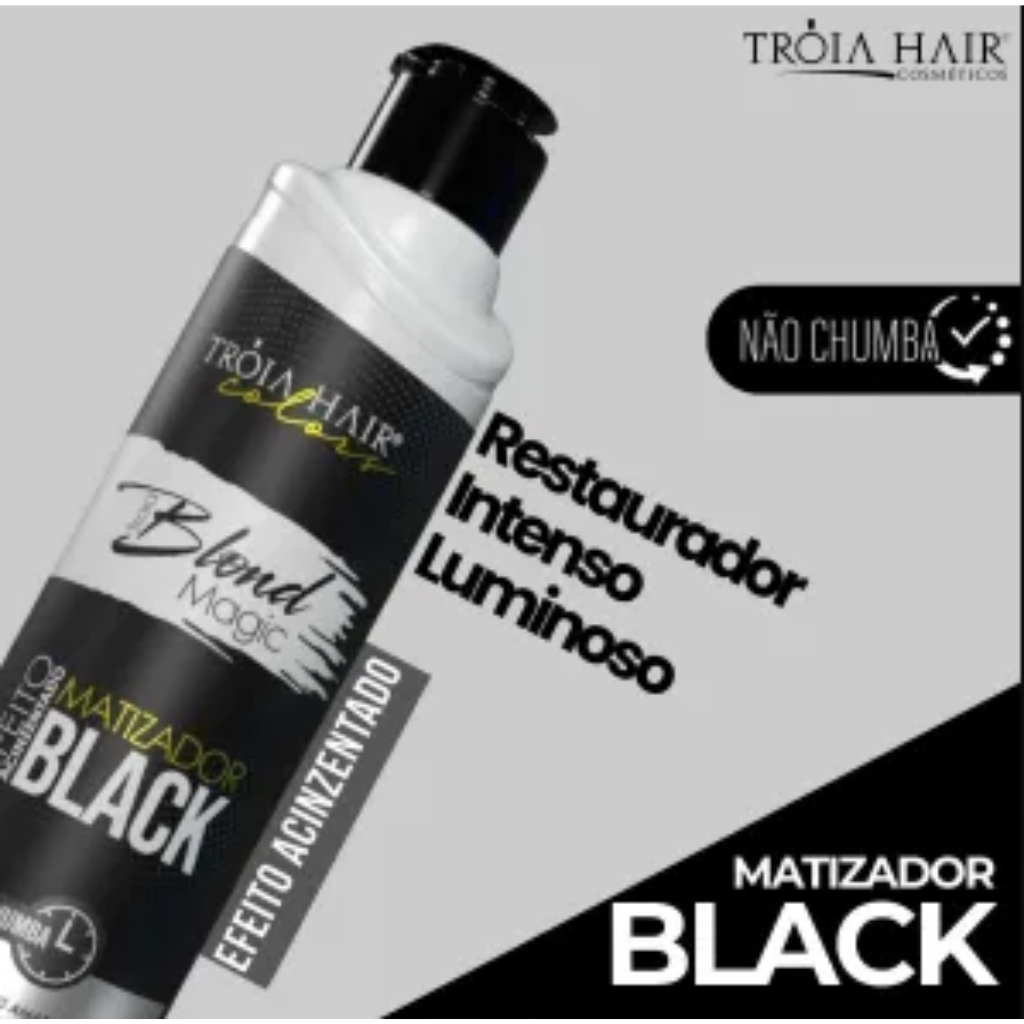  Blond Magic Black Efeito Acinzentado - Máscara Matizadora 500ml