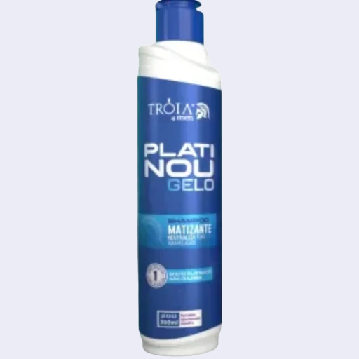 Shampoo Platinou Gelo - Efeito Nevou para Cabelos Platinados 300ml