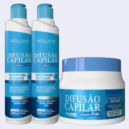 Kit Crescimento e Anti Queda - Difusão Capilar 