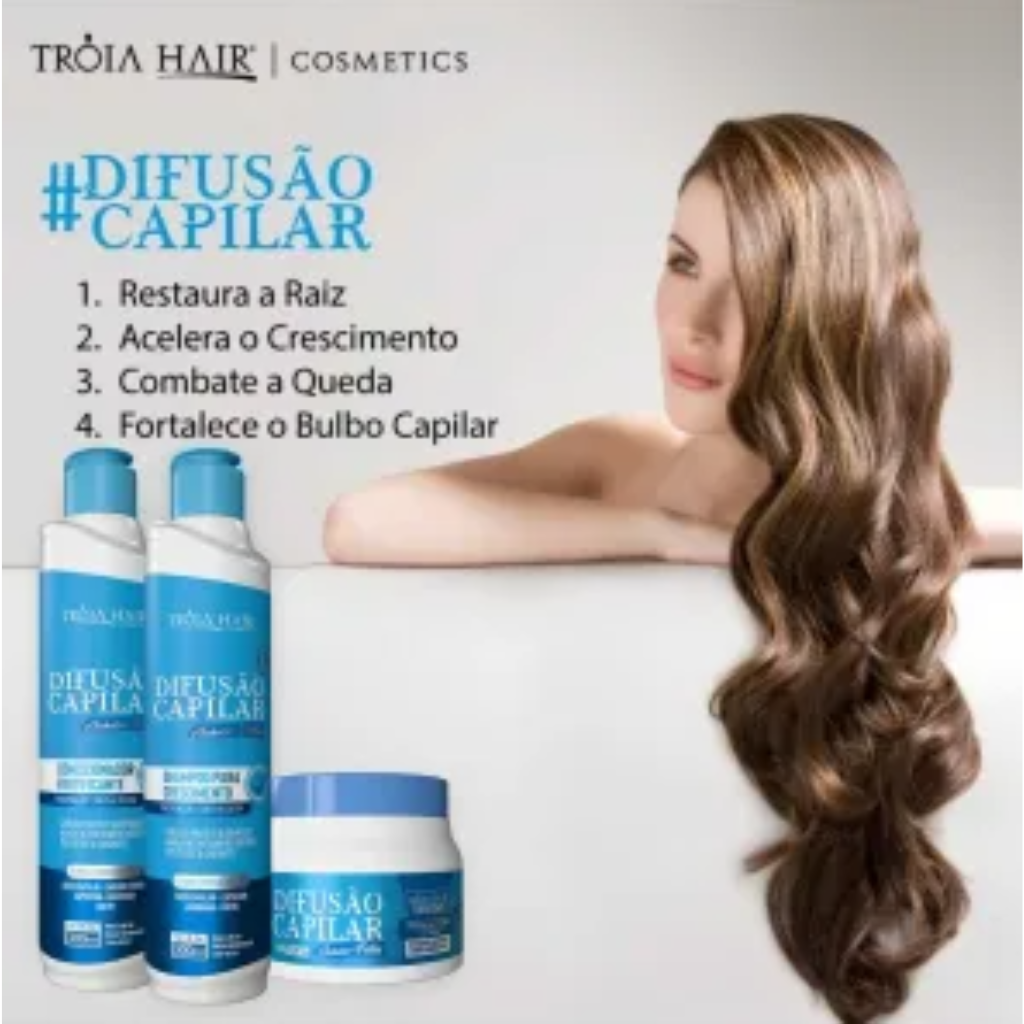Shampoo Difusão Capilar para Crescimento