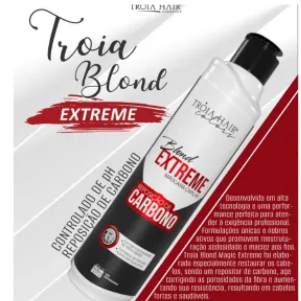 Troia Blond Magic Extreme Repositor de Carbono e Controlador de Ph - 500ml