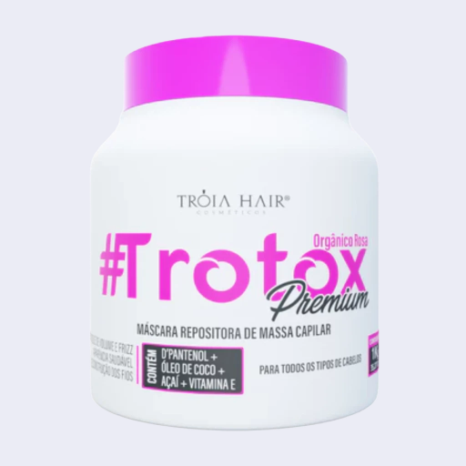 Trotox Repositor de Massa Orgânico Rosa sem Formol 1kg 