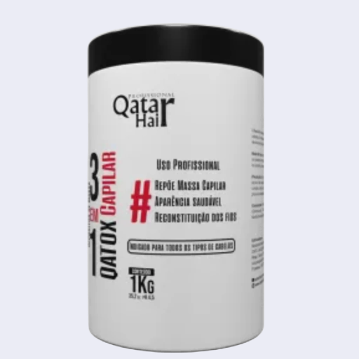 Repositor de Massa 3 em 1 Qatar Hair 1 Kg