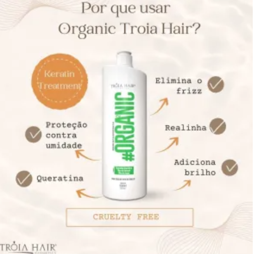 Ativo Escova Progressiva Organic 1L